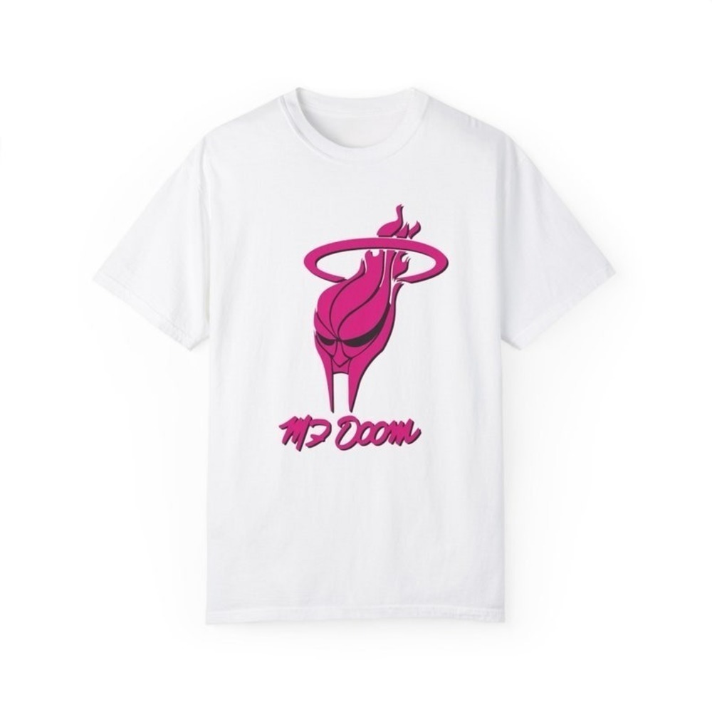 Mf Doom X Miami Heat Nba Unisex Tshirt Gift For Fan
